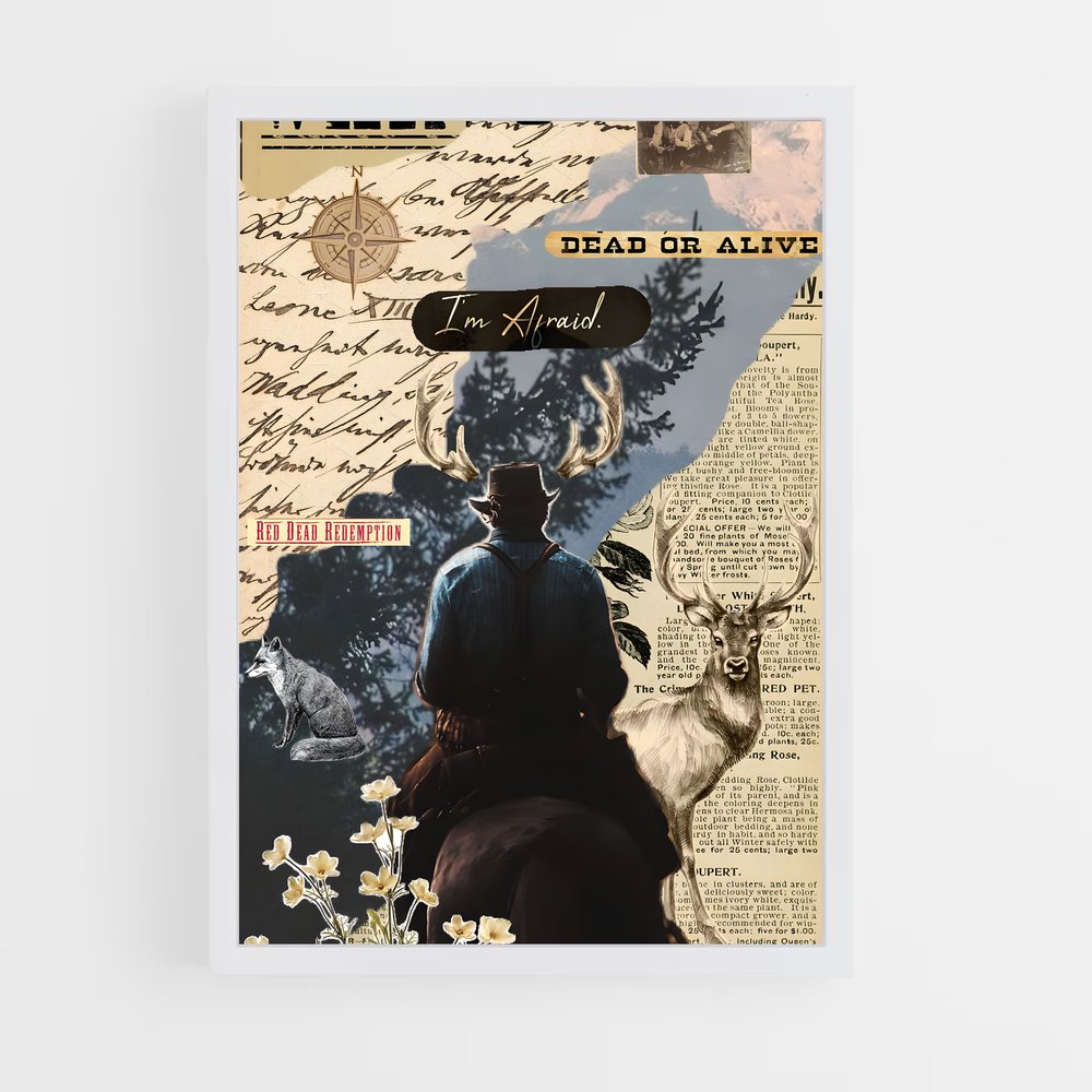 Poster Red dead – affiche Red Dead Redemption (vue 3)